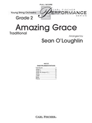 Amazing Grace Orchestra Scores/Parts sheet music cover